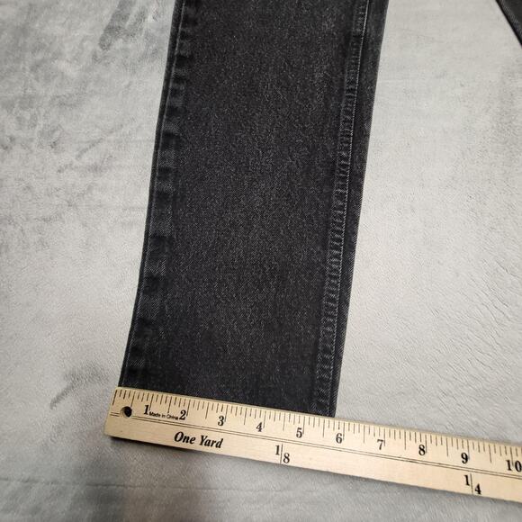 Vintage Moda Intl Jeans Womens 6 High Rise Straight Leg Denim Acid Wash 90s - Picture 4 of 9